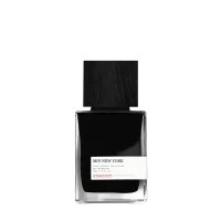 75ml STARDUST perfume bottle with silver glitter cap on white background